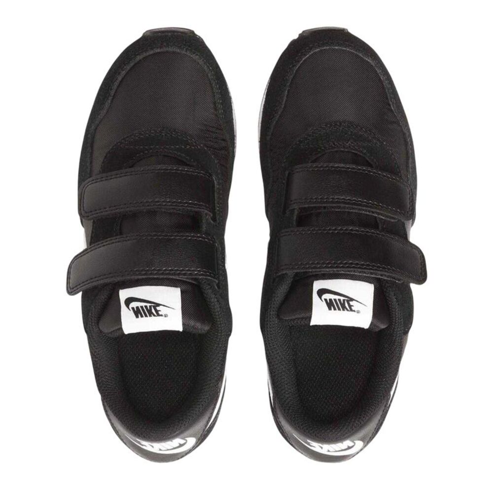 Nike Girls MD Valiant Suede Panel Sneakers / Black/White - Picture 4 of 5